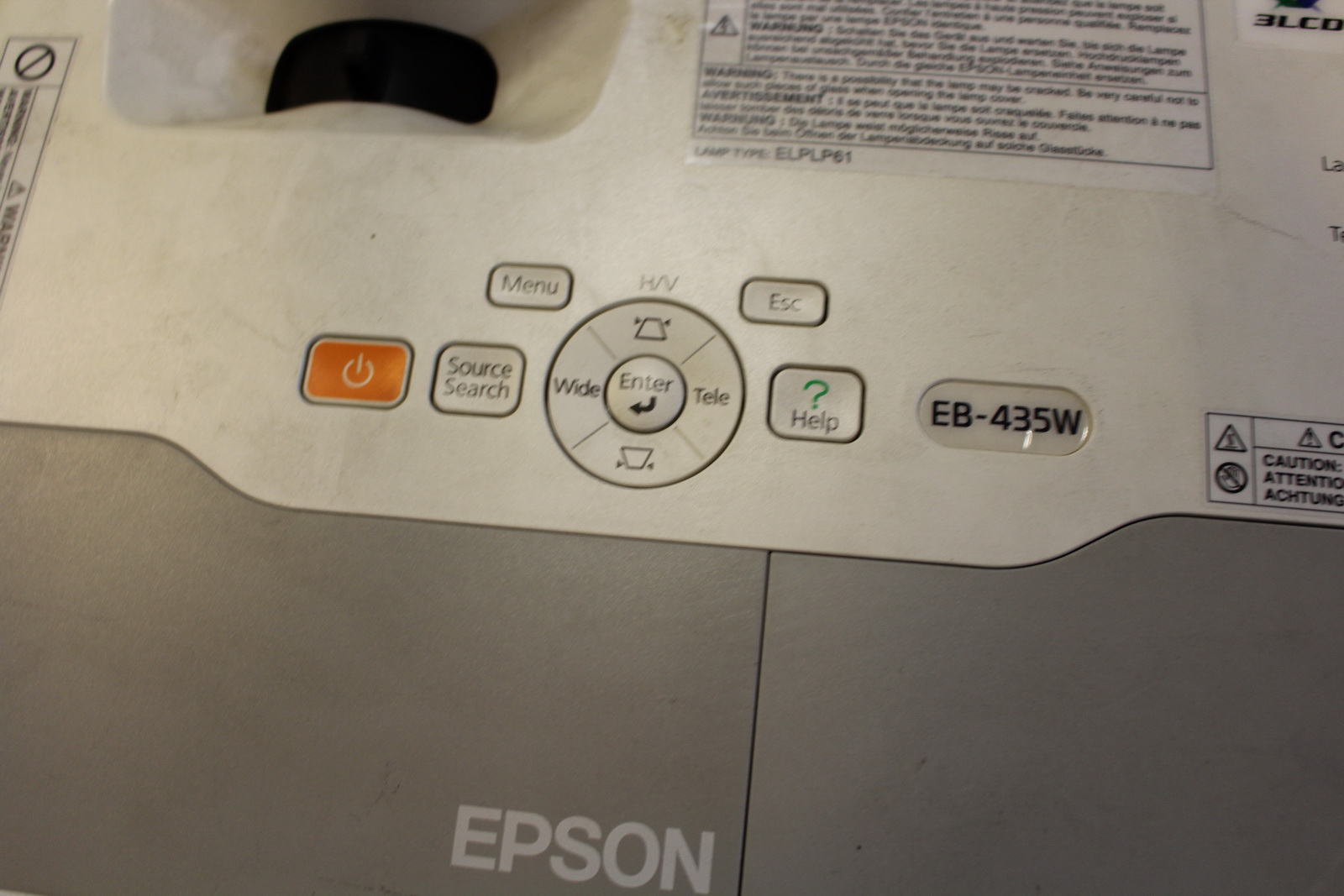 Epson EB-435W projektor 2