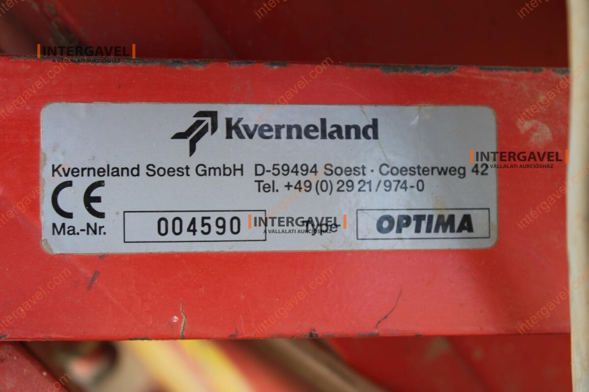 Szemenkénti vetőgép - Kverneland 5