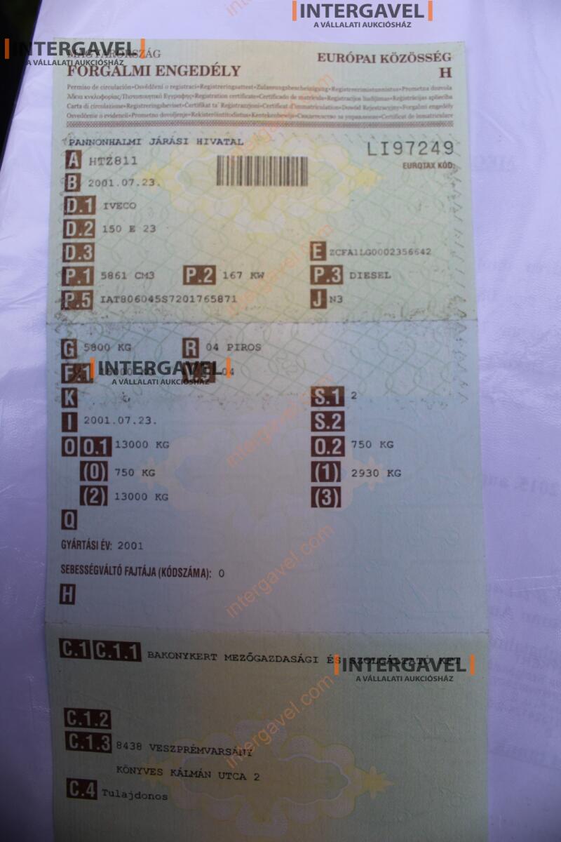 Teherautó - Iveco 44
