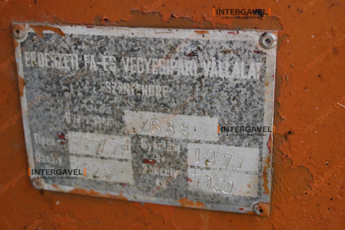 Pótkocsi - Erdőgép 6