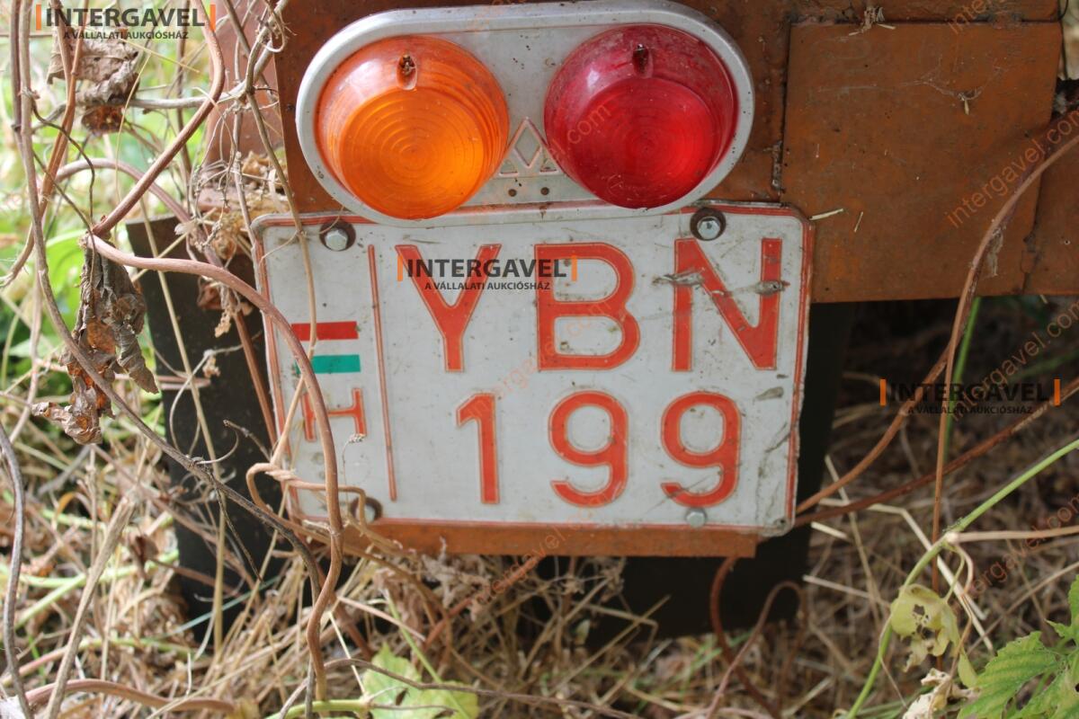 Pótkocsi - Erdőgép 14