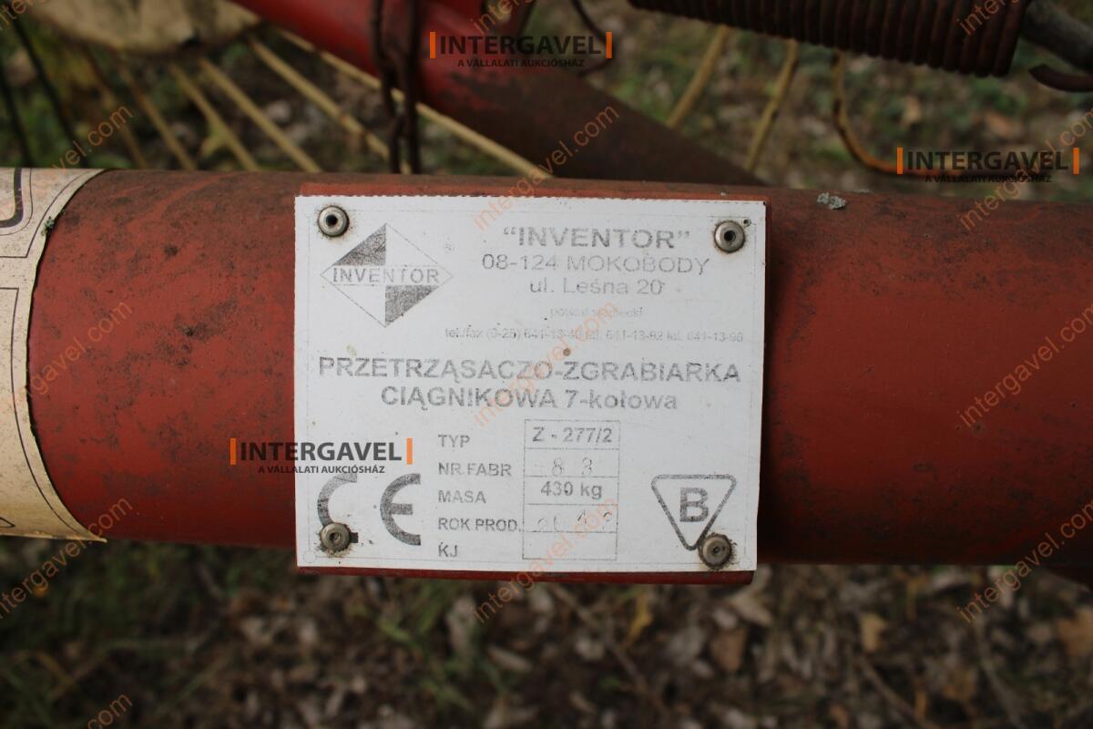 Csillagkerekes vontatott rendsodró 5