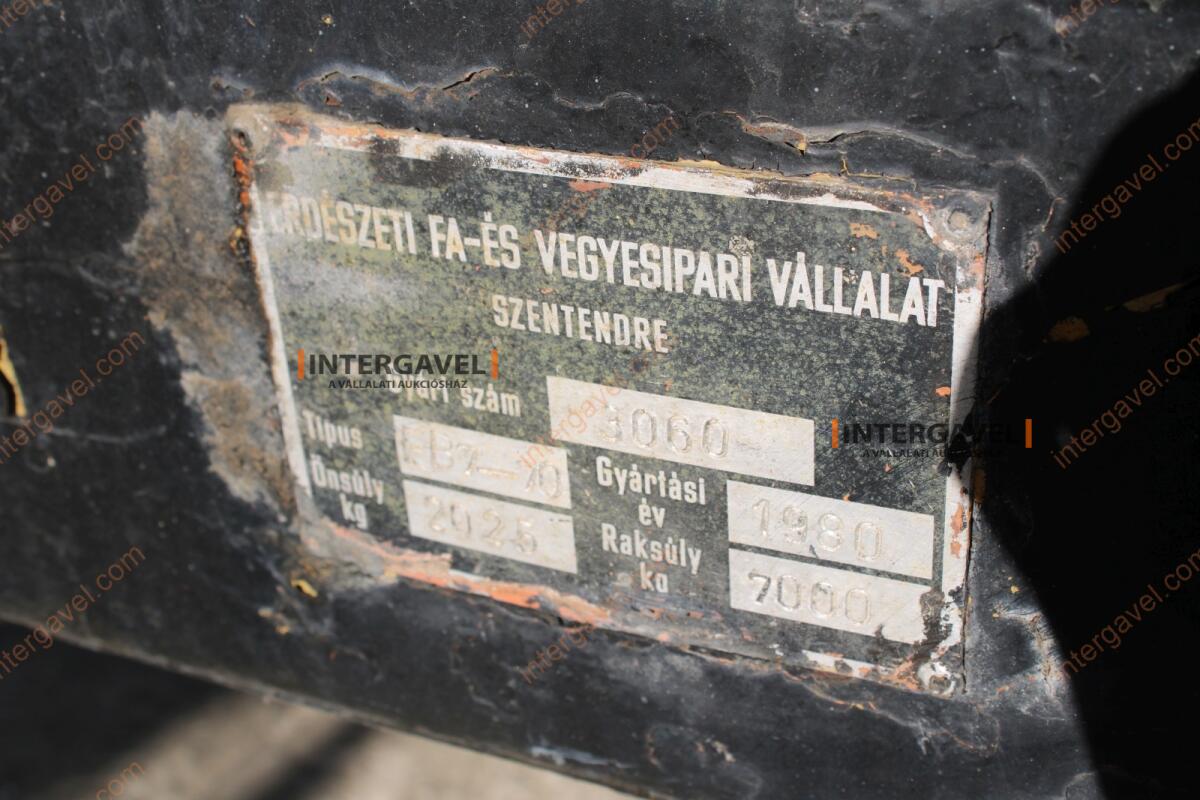 Pótkocsi - Erdőgép 5