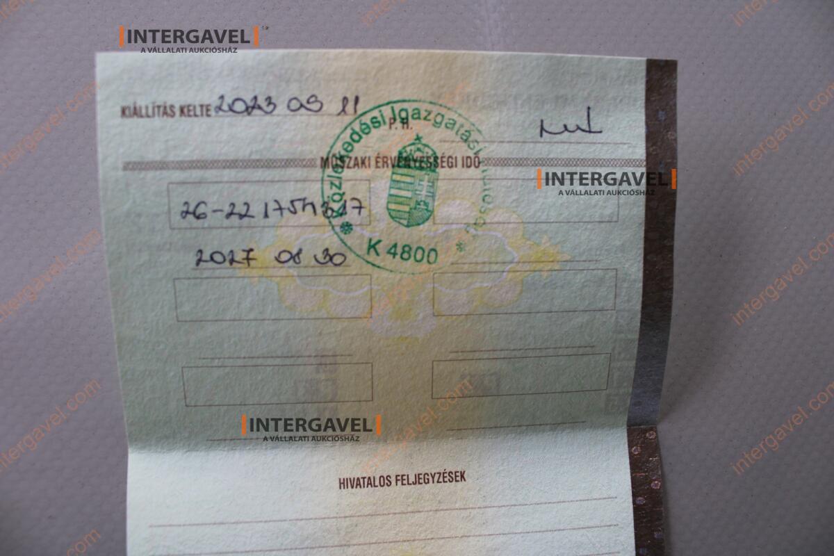 Pótkocsi - Erdőgép 23