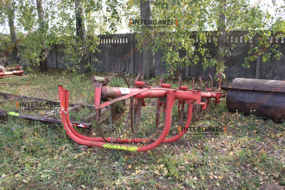 Csillagkerekes vontatatott rendsodró