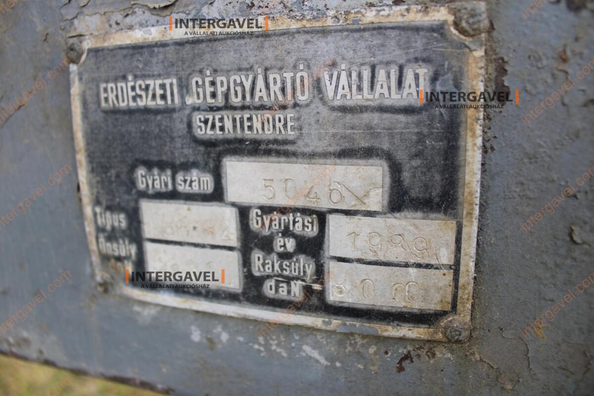 Pótkocsi - Erdőgép 5