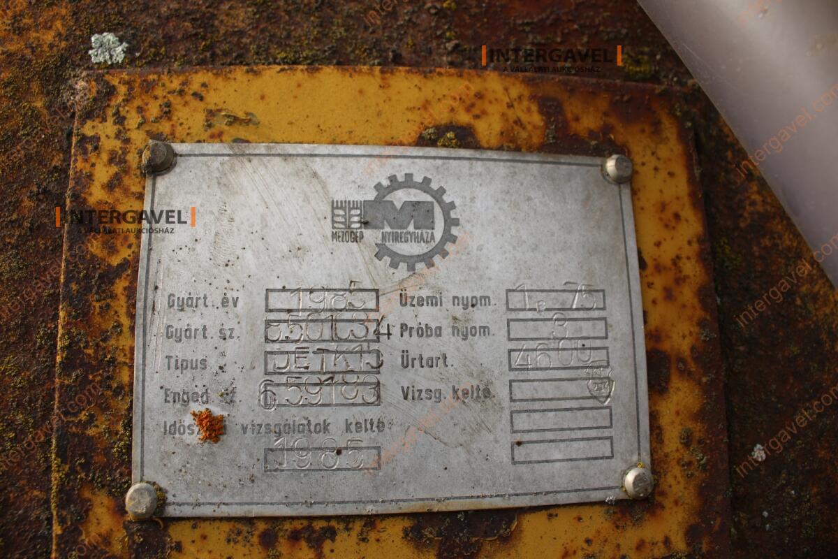 Tartálykocsi - DETK 19