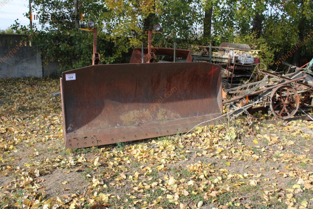 Lánctalpas dózer tolólap