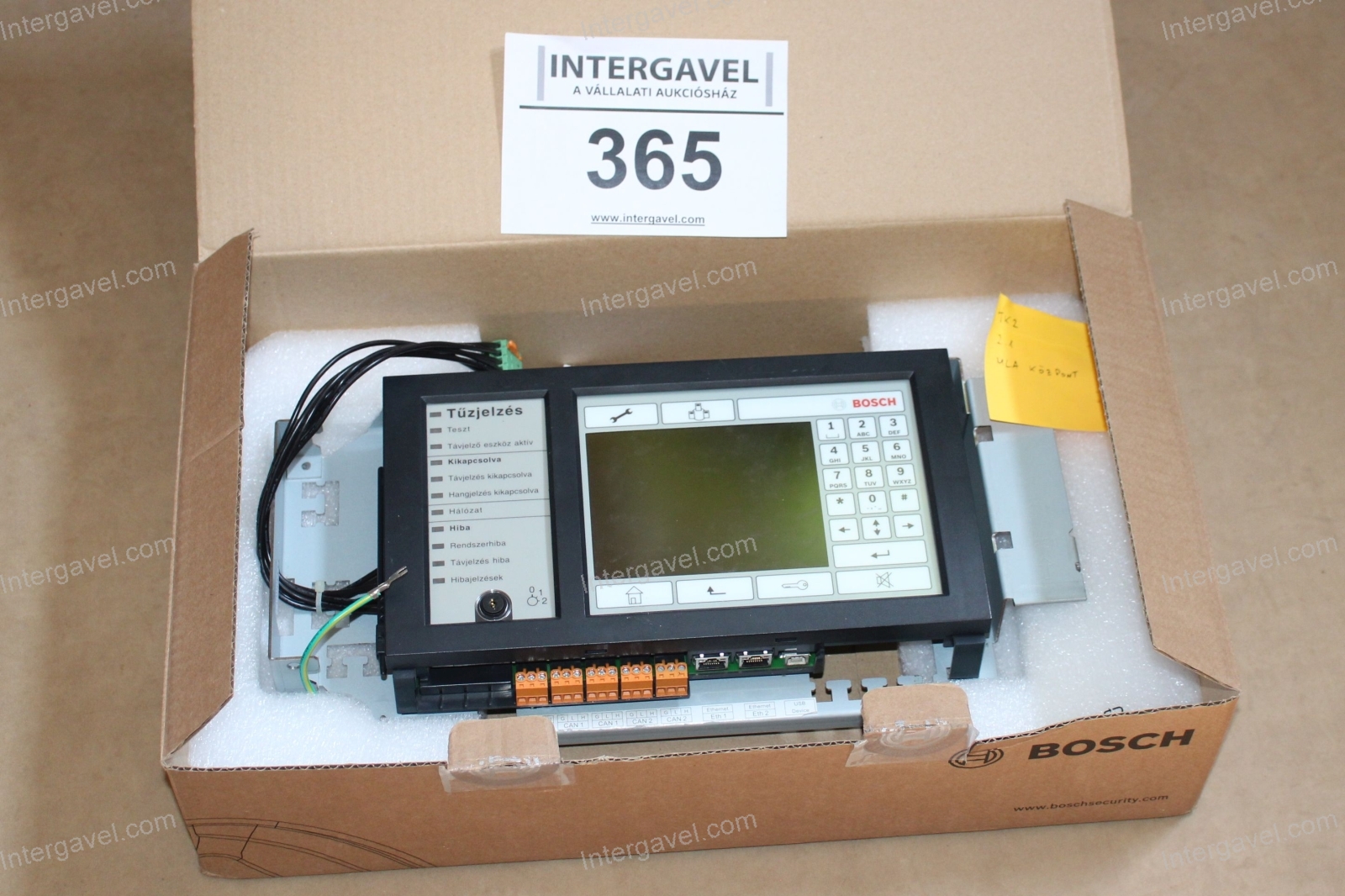 Tűzjelző központ 1