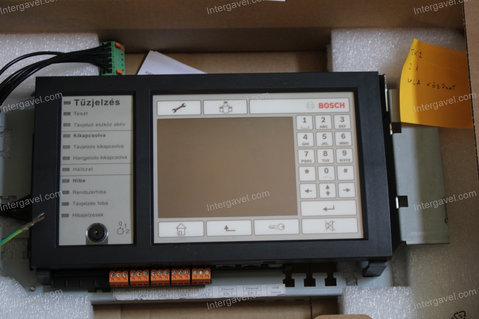 Tűzjelző központ 3