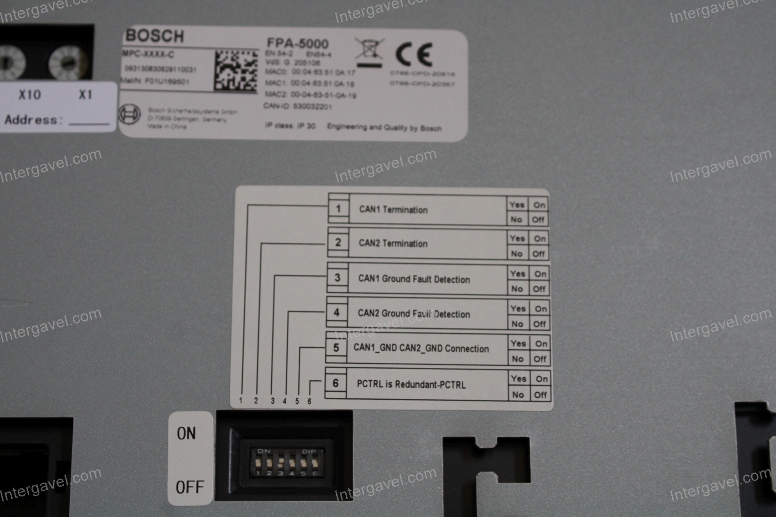 Tűzjelző központ 5