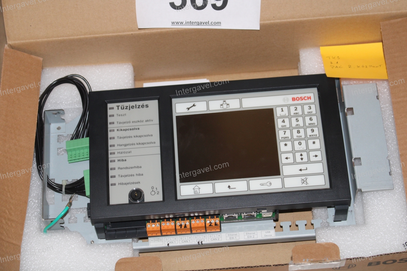 Tűzjelző központ 3