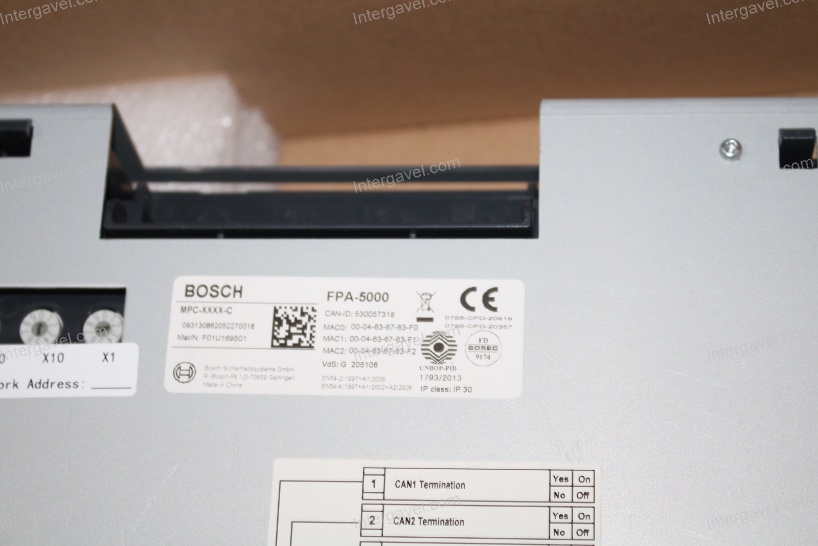 Tűzjelző központ 2