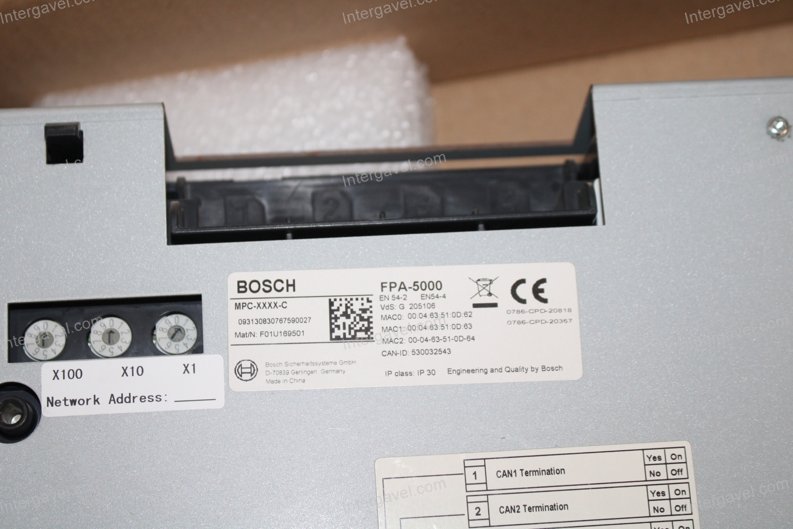 Tűzjelző központ 2