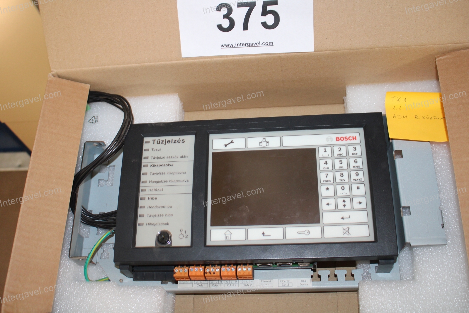 Tűzjelző központ 3