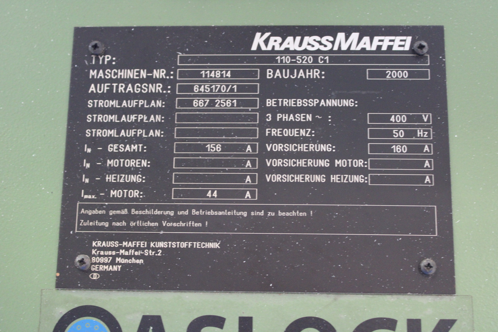 Fröccsöntő gép 2