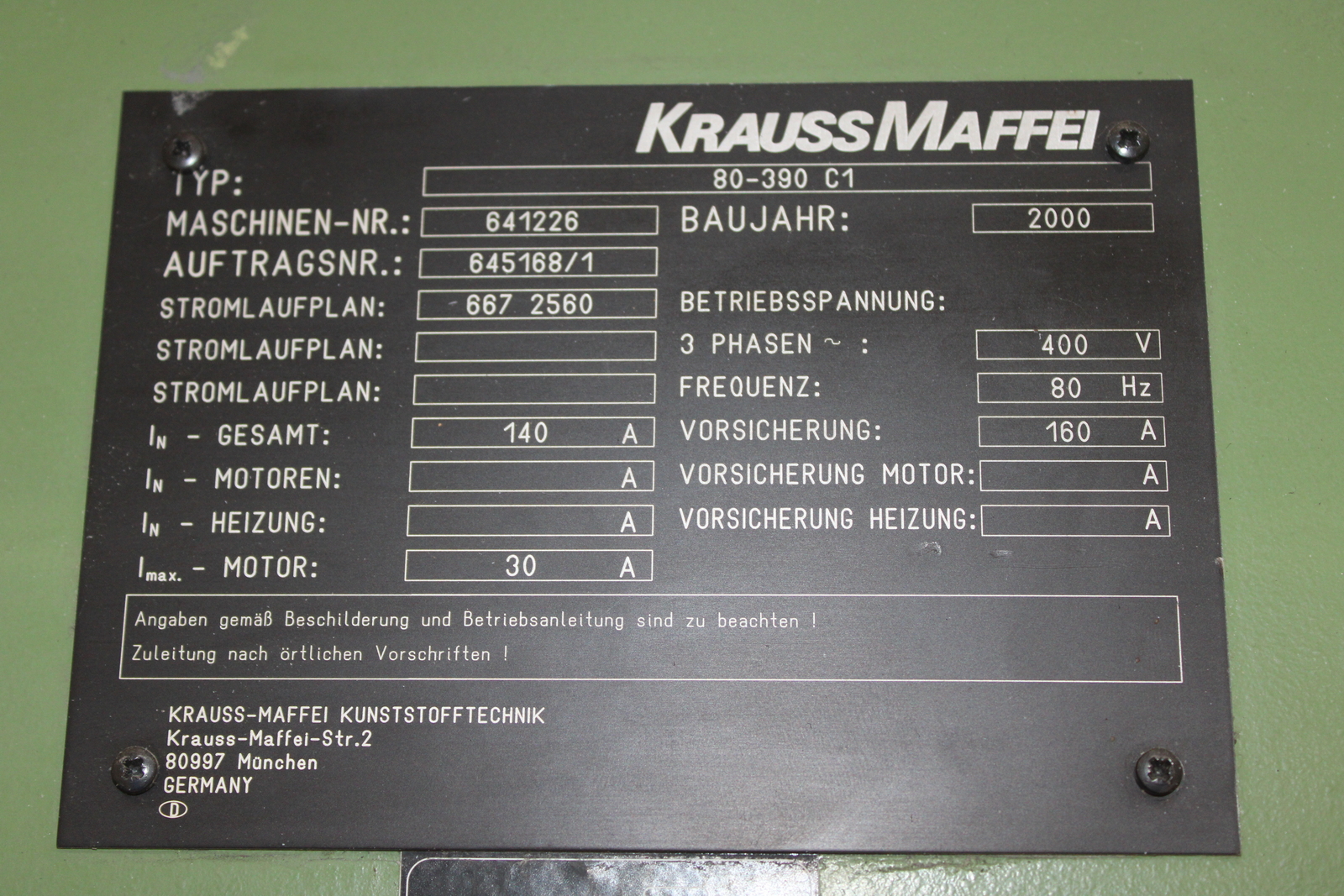 Fröccsöntő gép 2