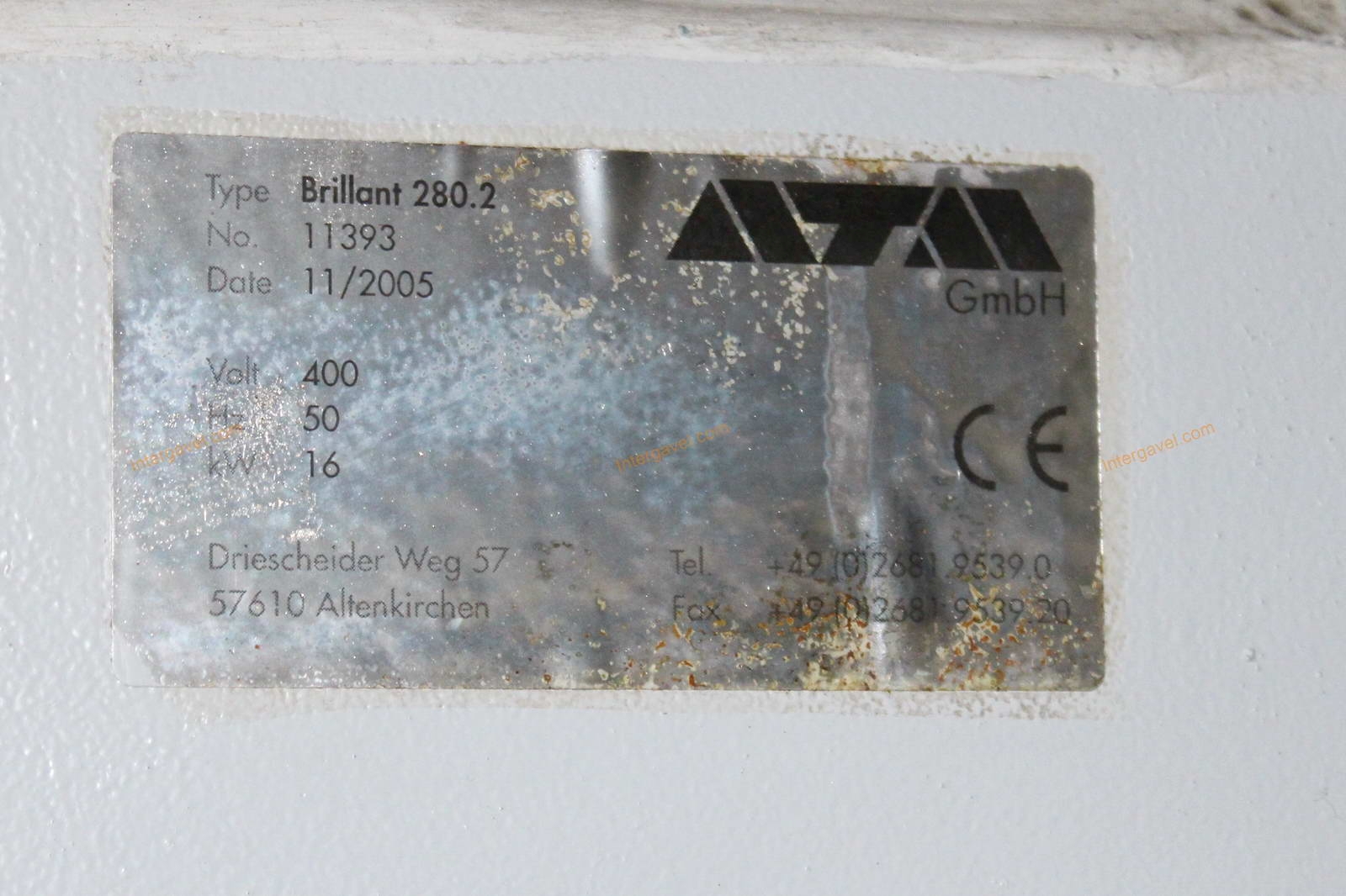 Vizes vágó - Brillant 280.2 2