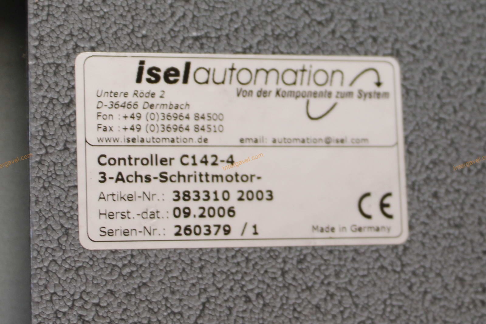 Vezérlő - Isel, C142-4, C116-4 6