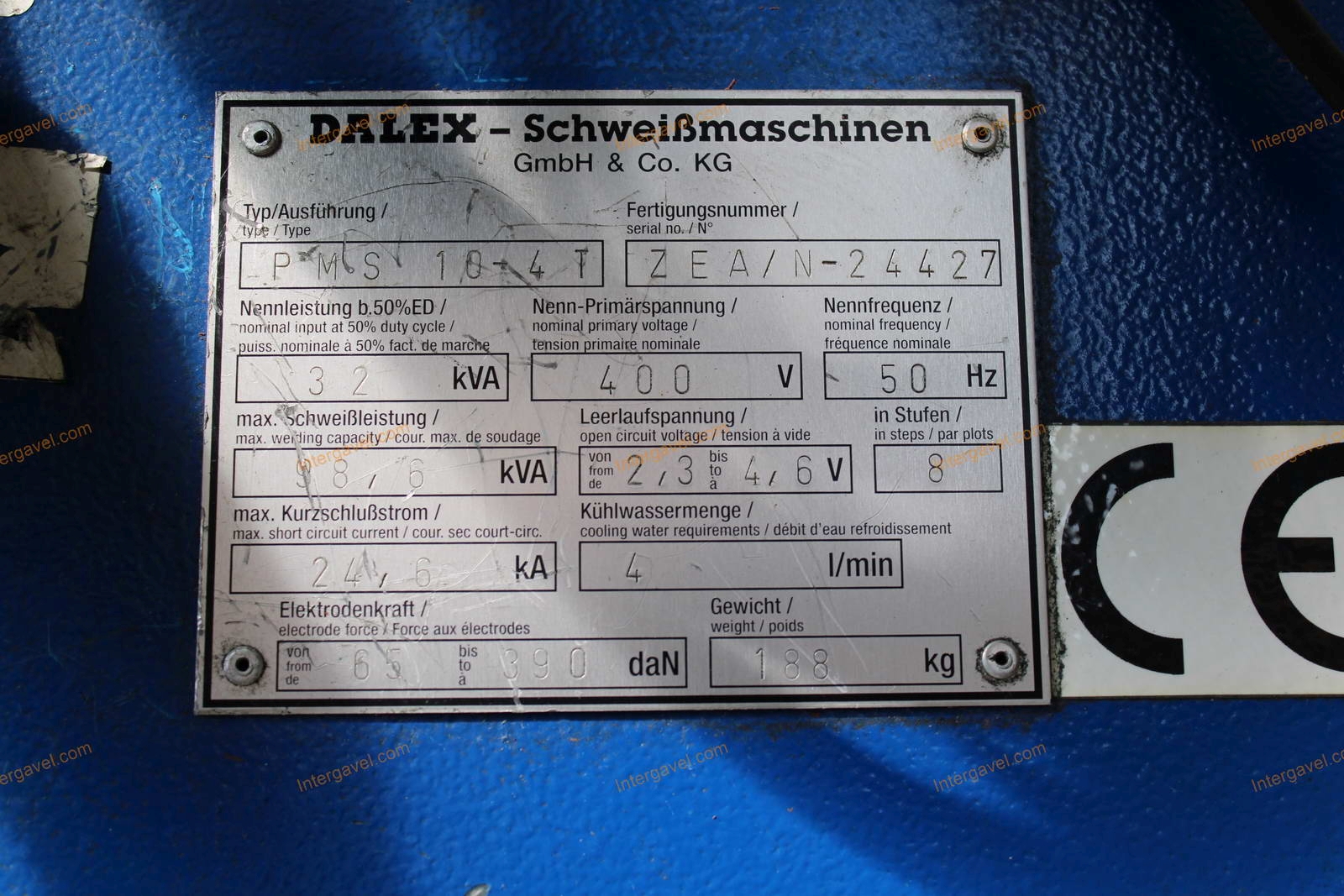 Hegesztő gép - Dalex, PMS 10-4T 2