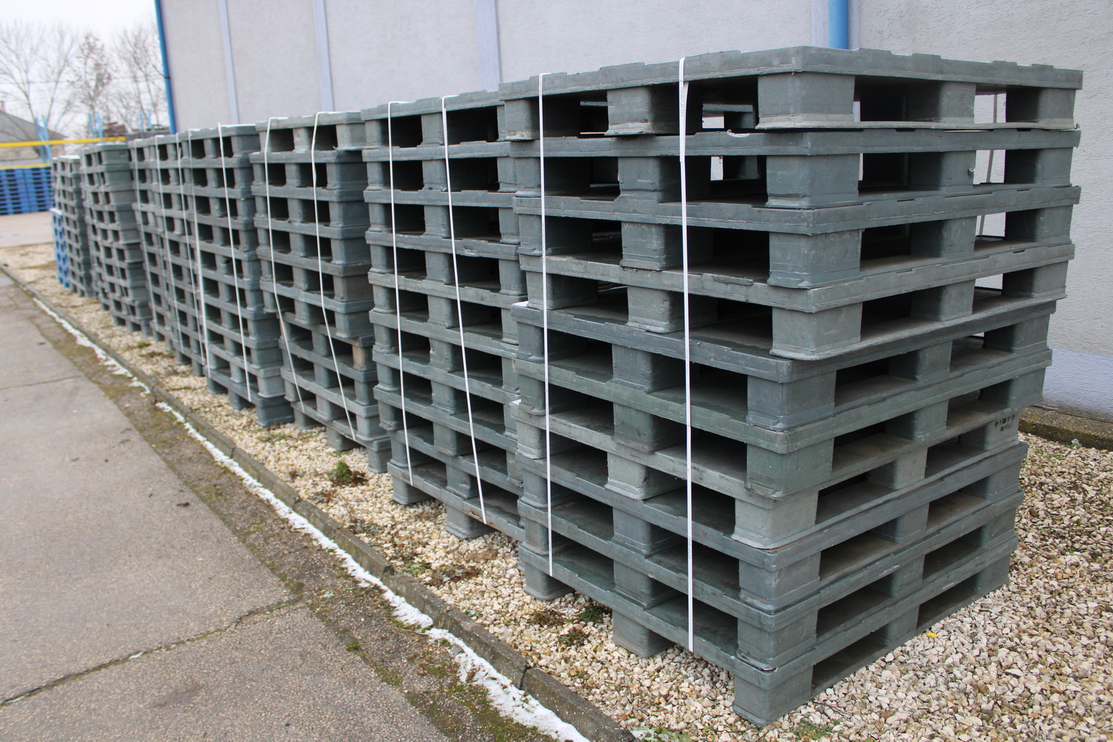 Műanyag raklap (szürke) 3