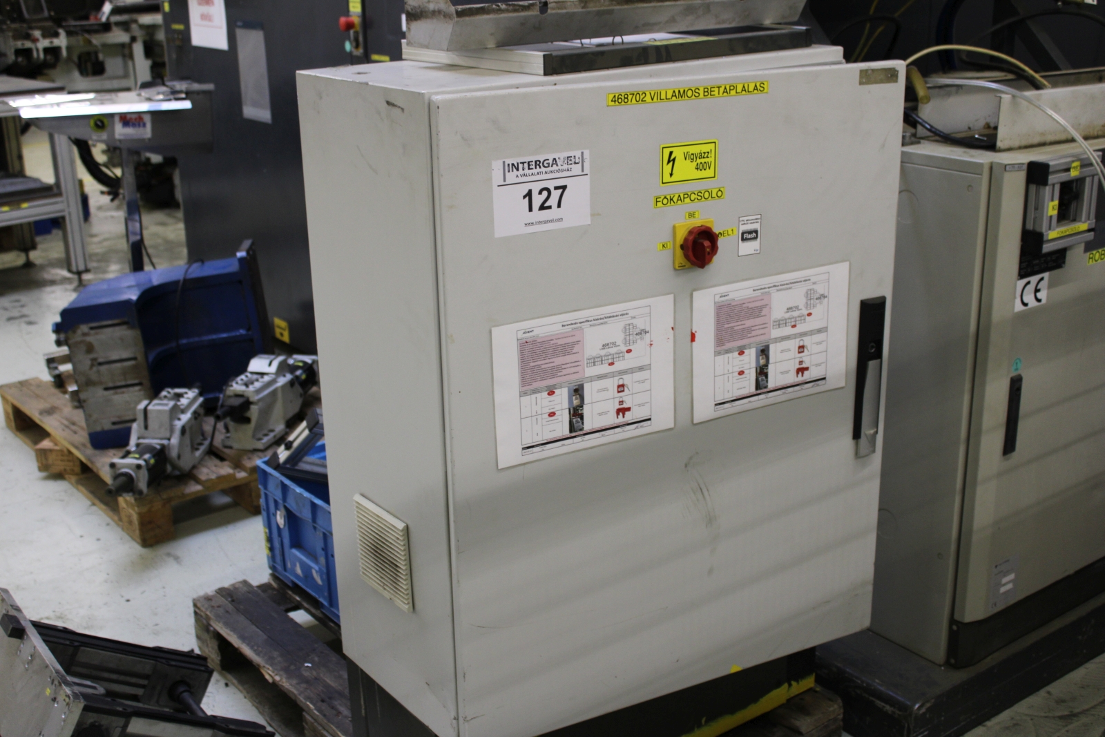 Elektromos kapcsolószekrény 1