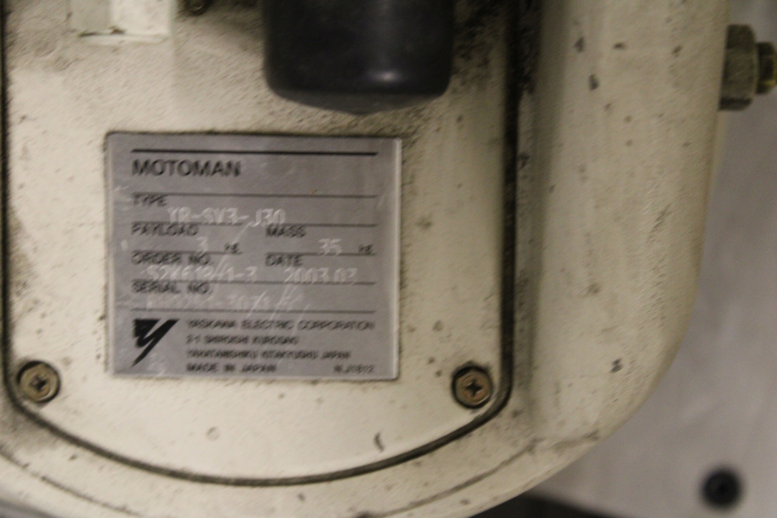 Motoman robot (3db) 10