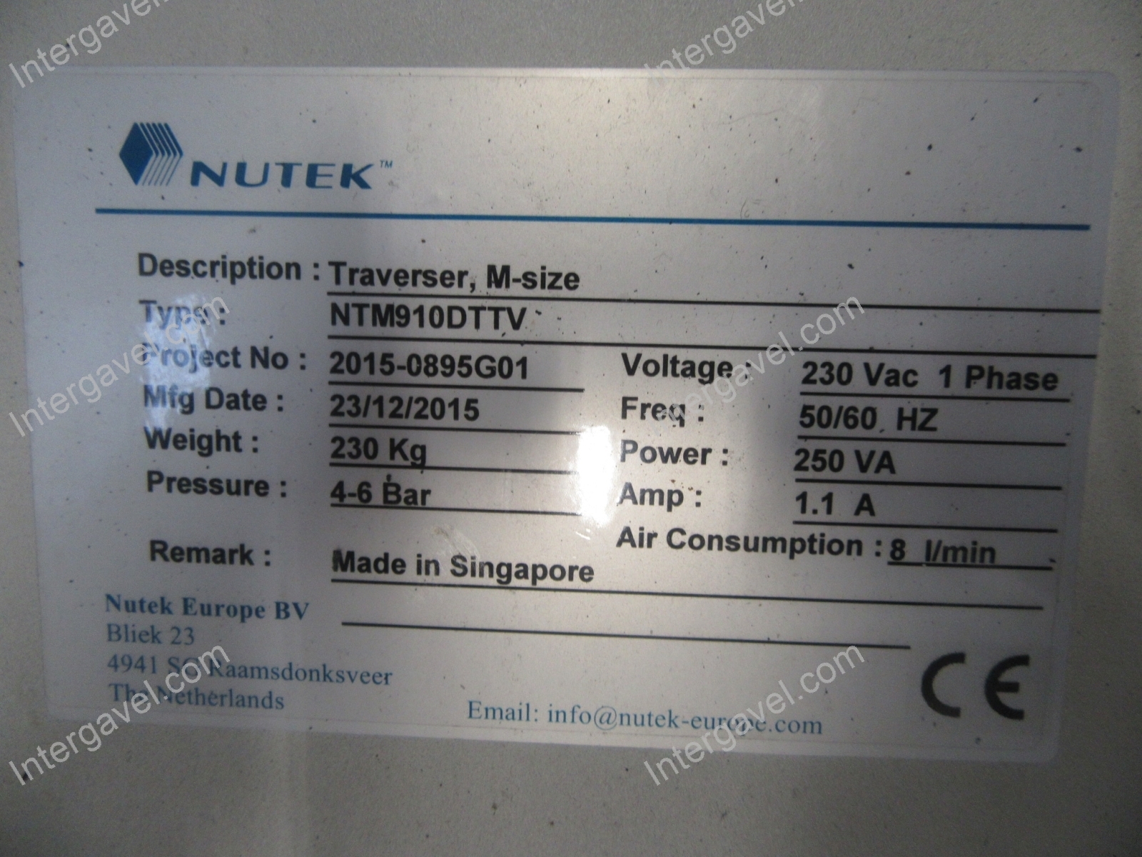 Konvejor - Nutek, NTM910DTTV 2