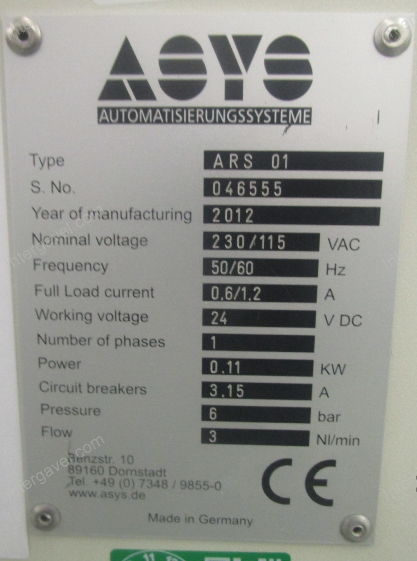 Konvejor - Asys, ARS01 2