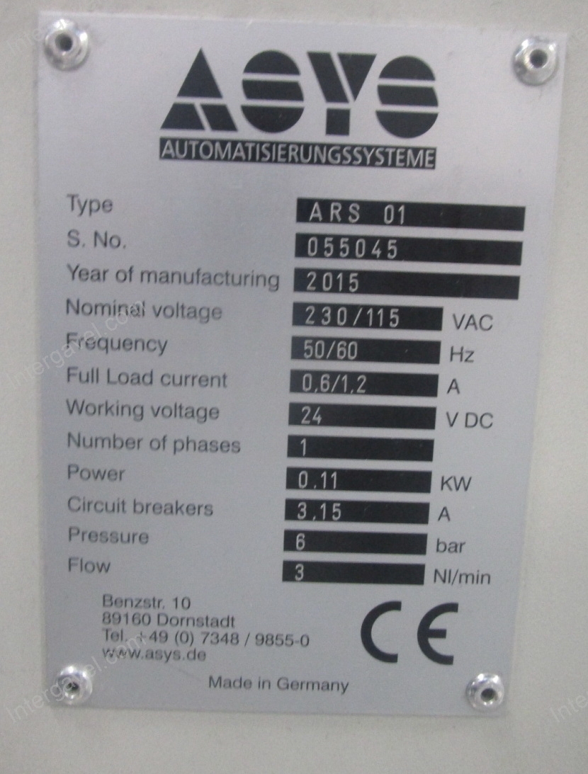 Konvejor - Asys, ARS01 2