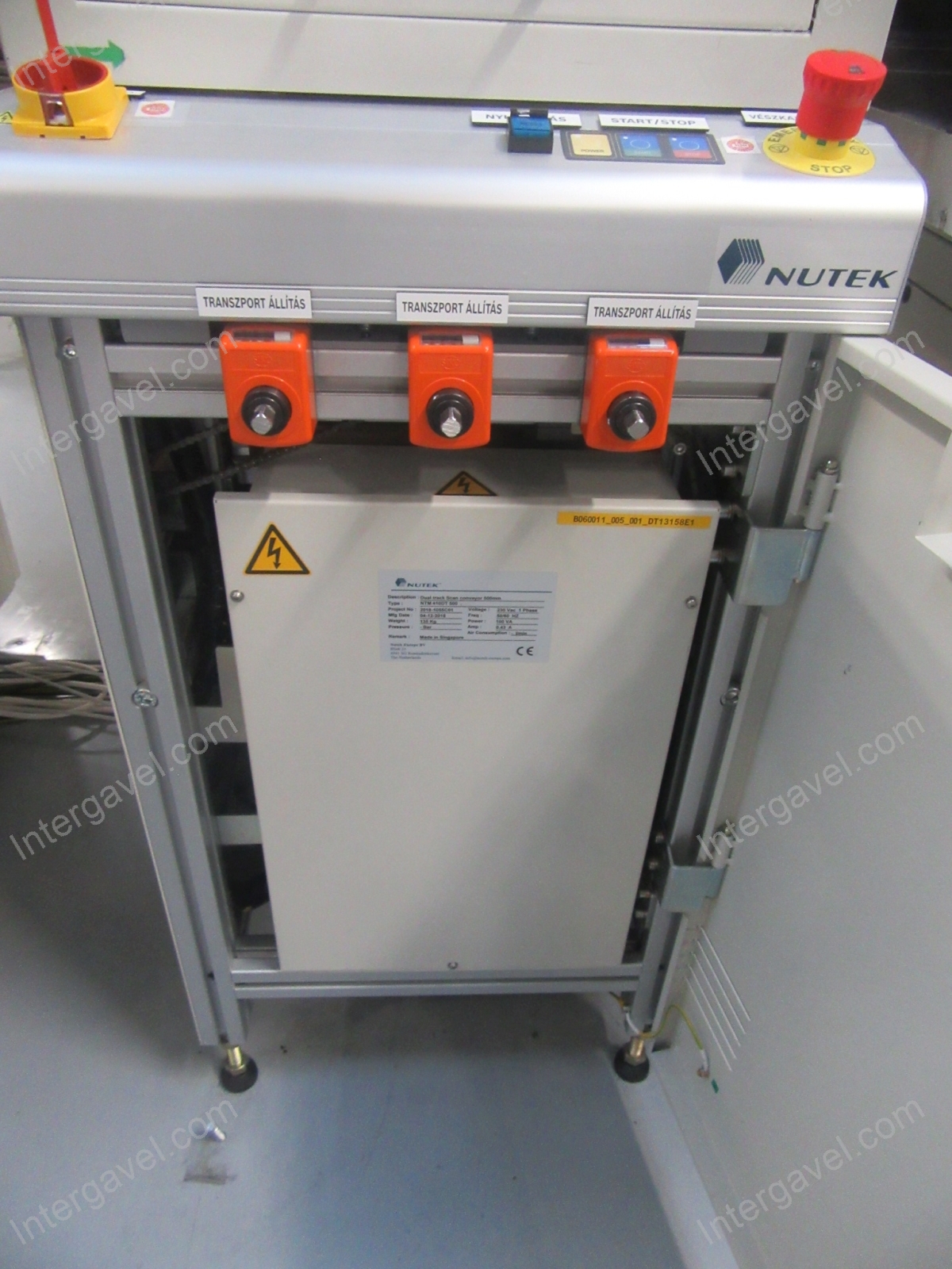 Konvejor - Nutek, NTM410DT500 4