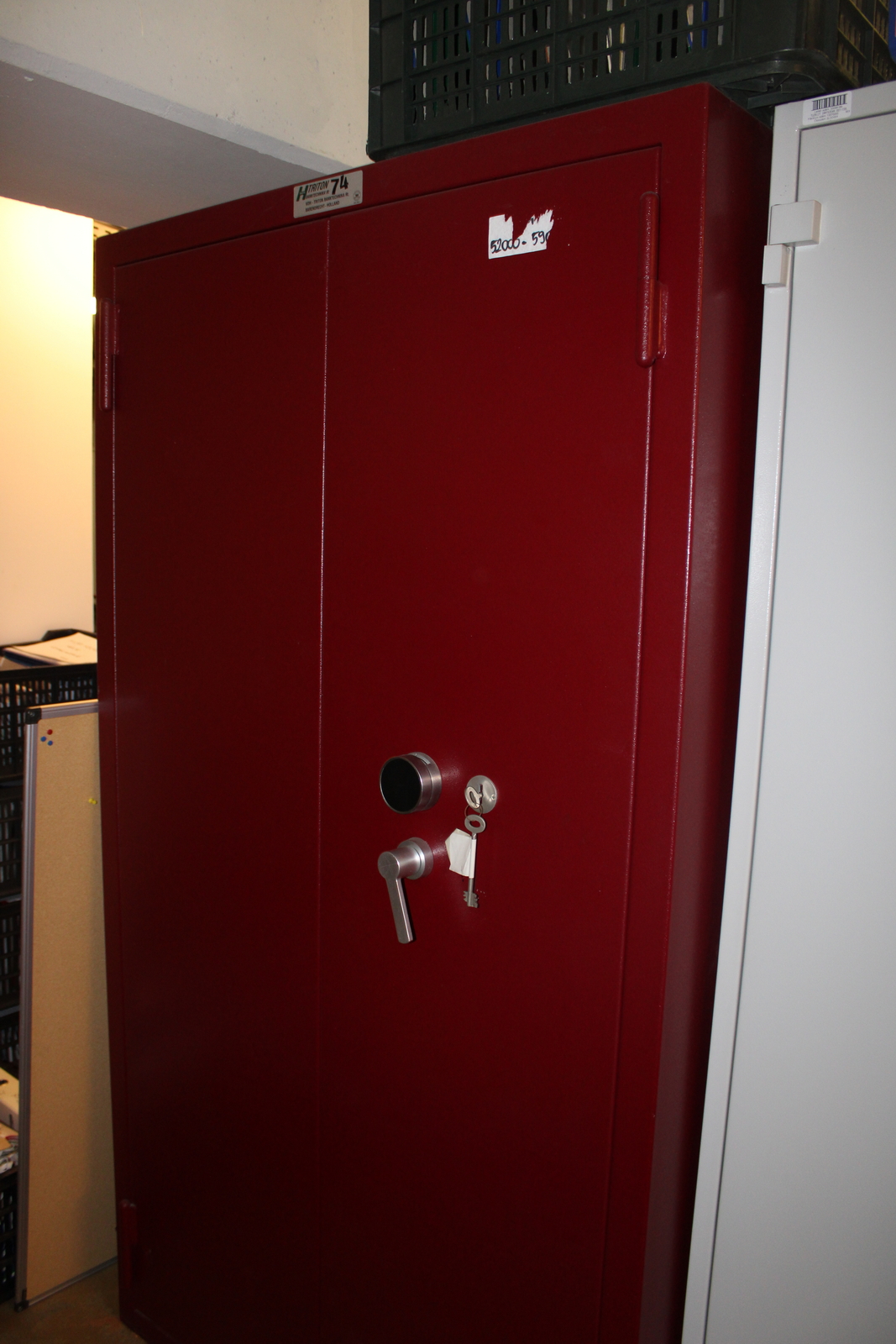 Lemezszekrény (piros)