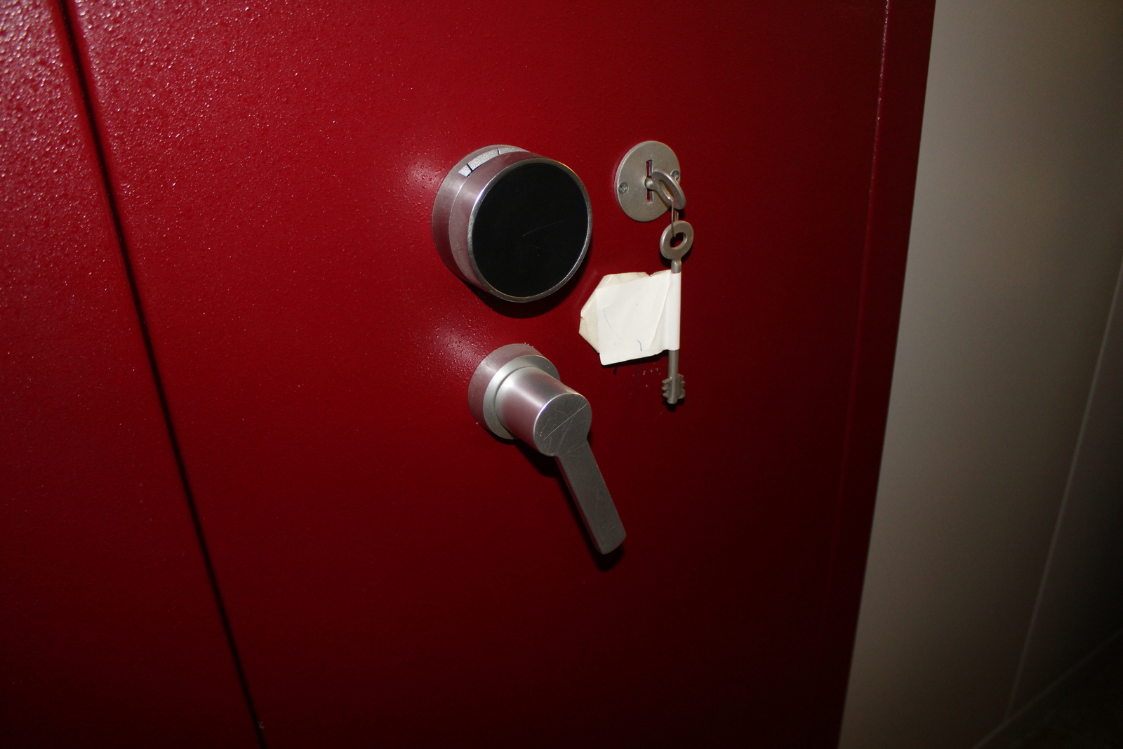 Lemezszekrény (piros) 4