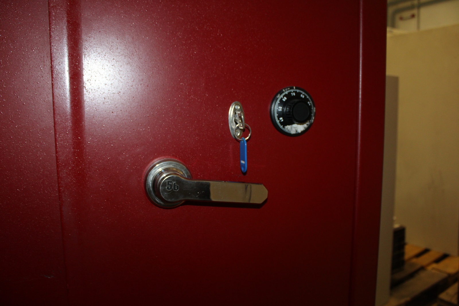 Lemezszekrény (piros) 2