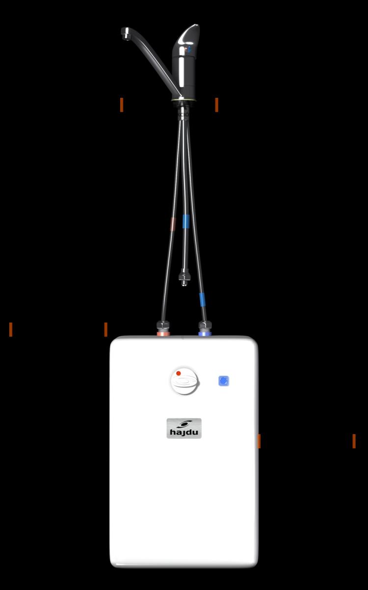 FTA10 vízmelegítő  /egykaros csapteleppel/ - III.OSZT - 2121221212