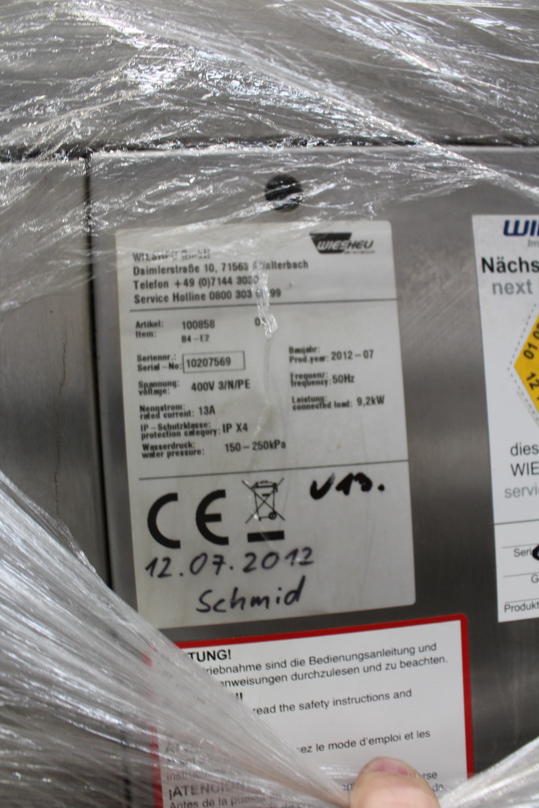 Wiesheu kemence torony 3