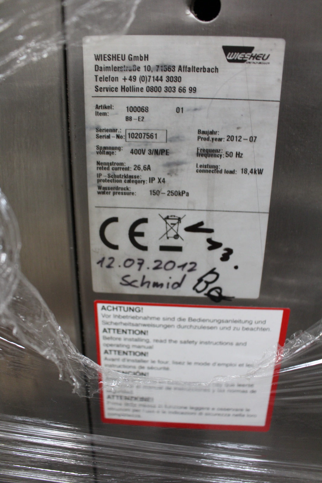 Wiesheu kemence torony 4