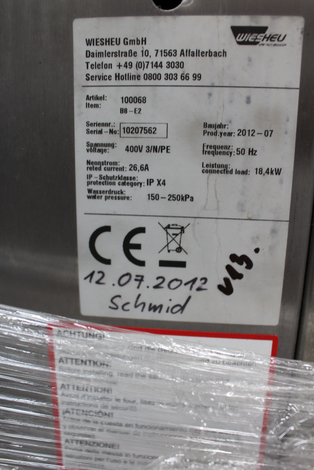 Wiesheu kemence torony 4