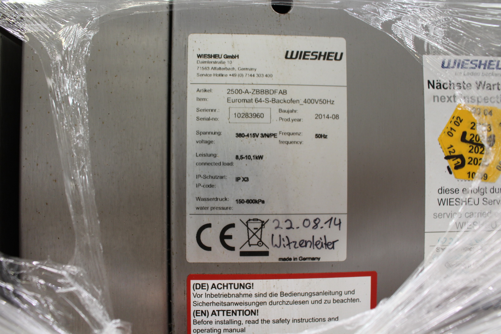 Wiesheu kemence torony 4