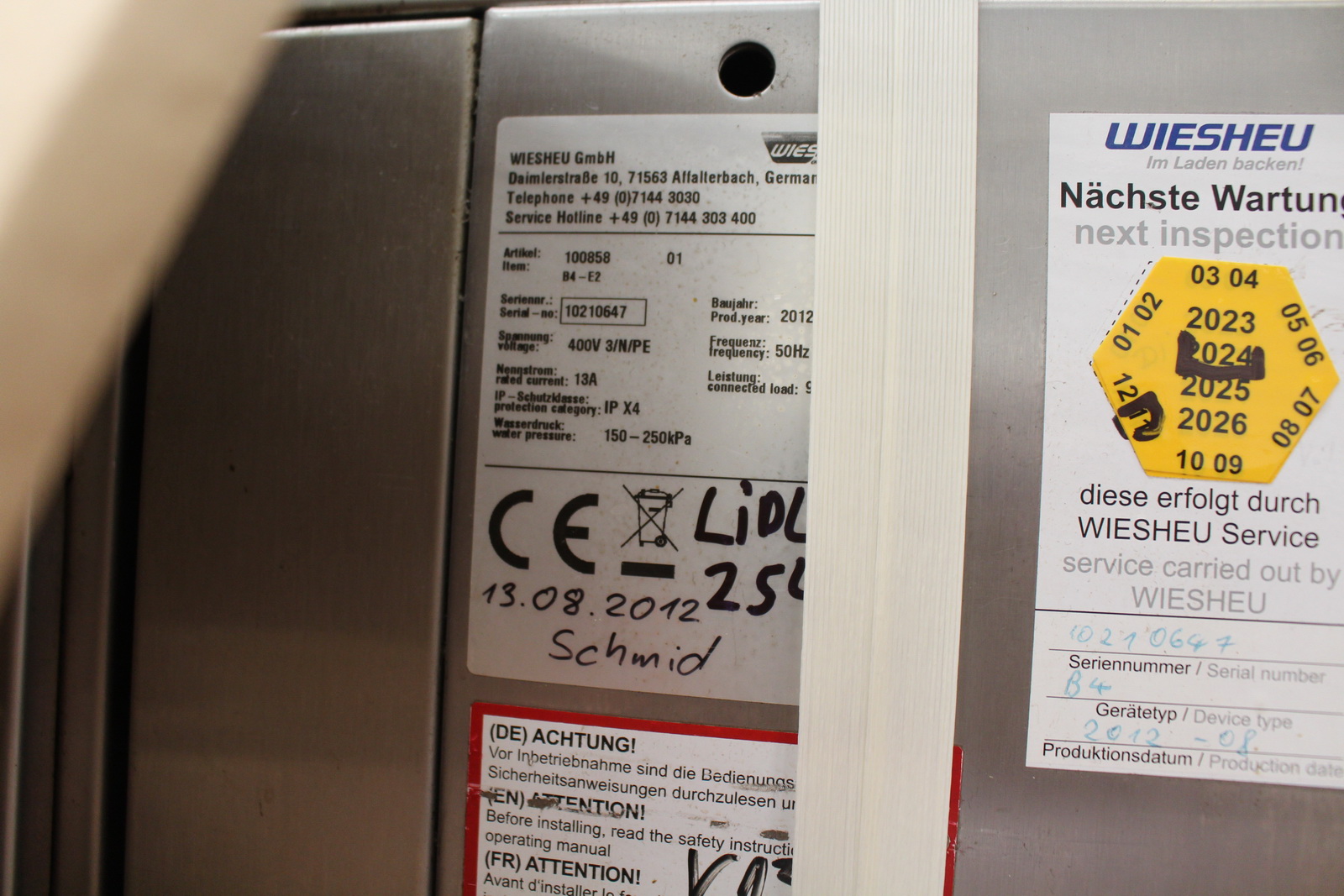 Wiesheu kemence torony 4