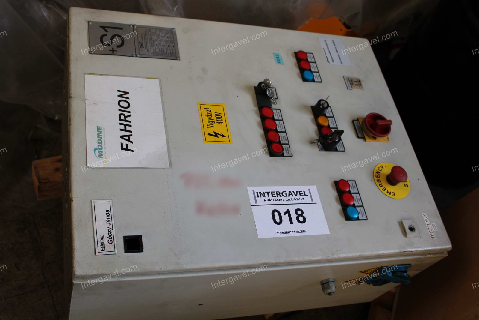 Villamos szekrény 2