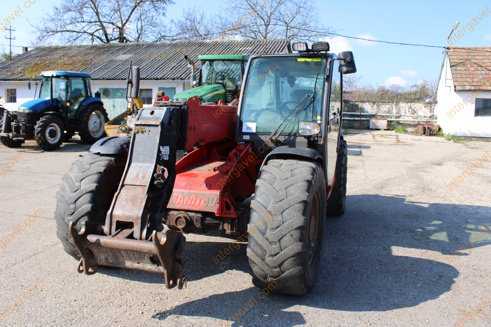 Teleszkópos rakodó - Manitou