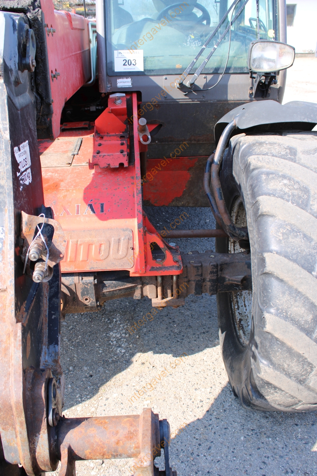 Teleszkópos rakodó - Manitou 11