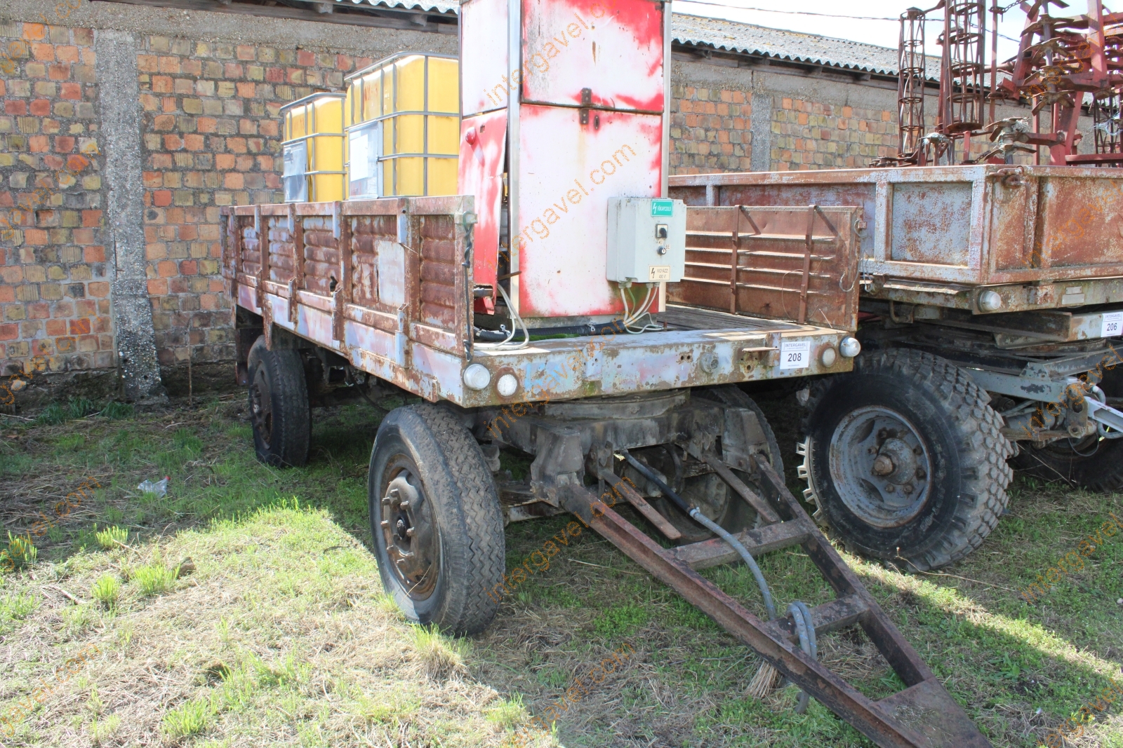 Pótkocsi - Üzemanyagszállító