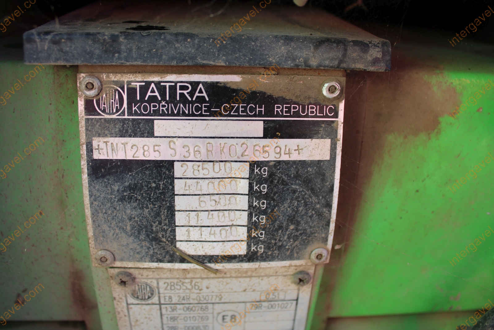 Tehergépkocsi - TATRA 5