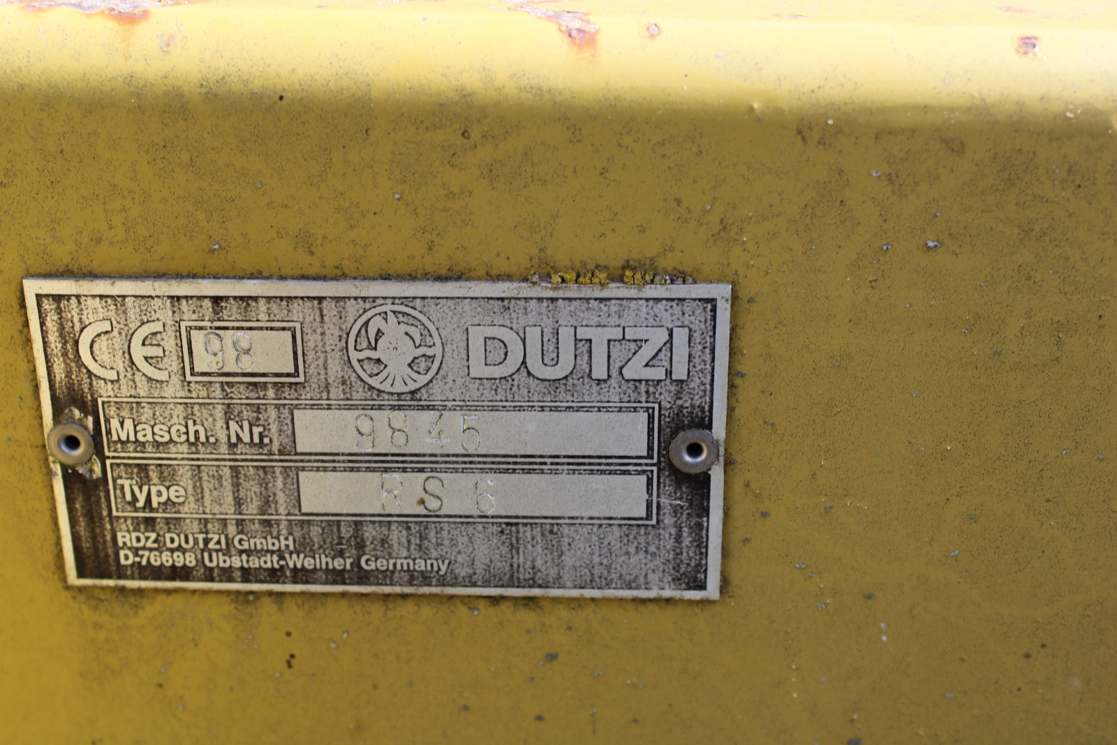 DUTZI RS talajművelő 5