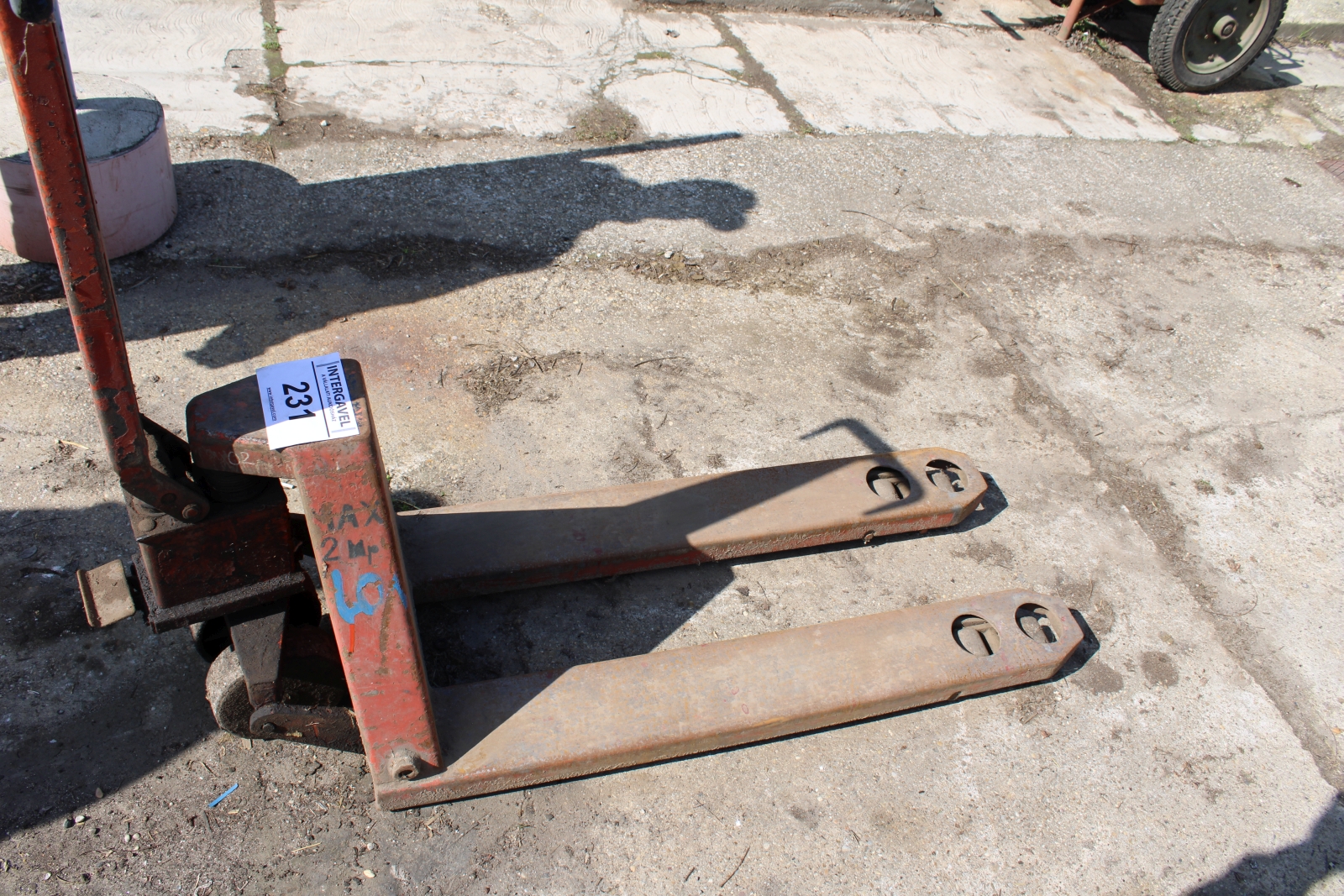 Hidraulikus raklapemelő