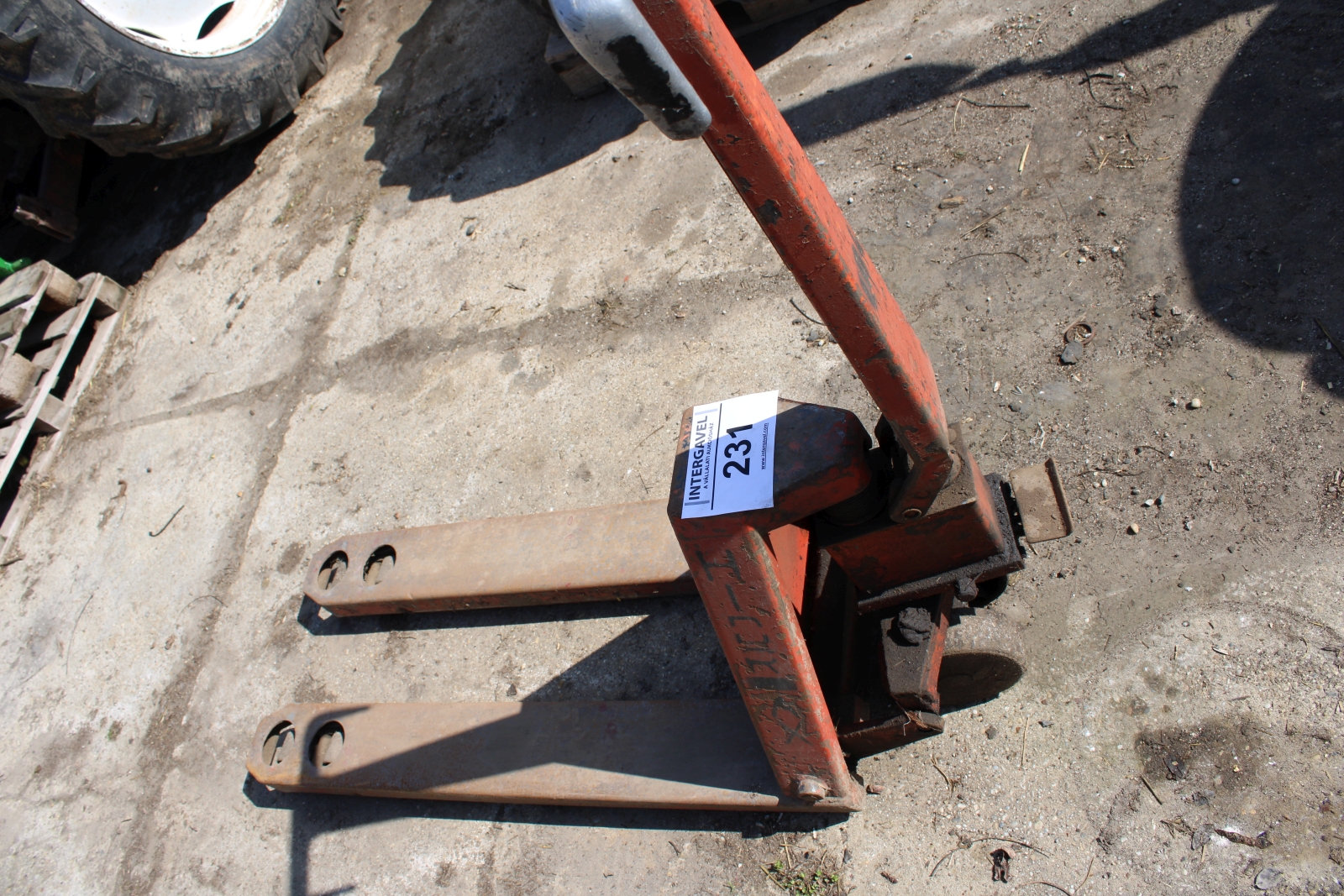 Hidraulikus raklapemelő 2