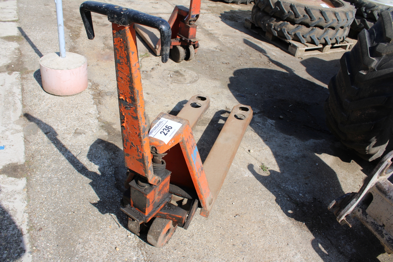 Hidraulikus raklapemelő