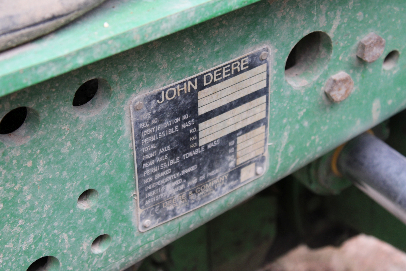 John Deere traktor alkatrésznek 16
